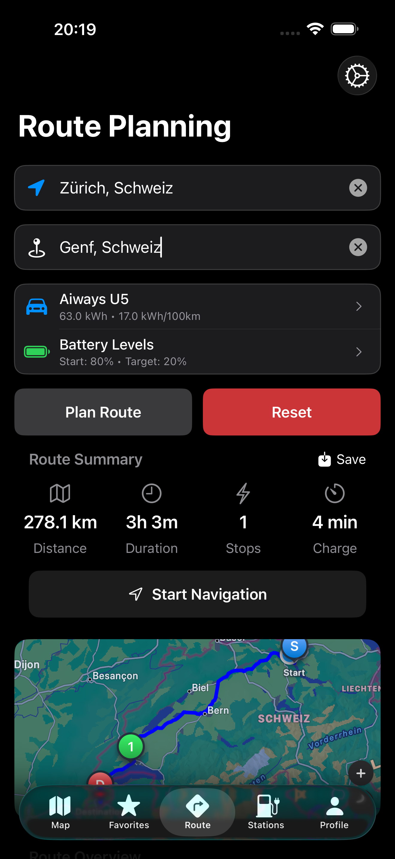 Routenplanung